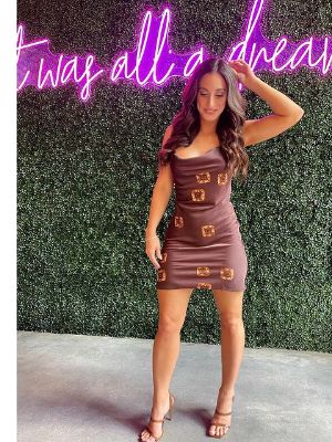 Taylor Tannebaum posing for a full-body pictur